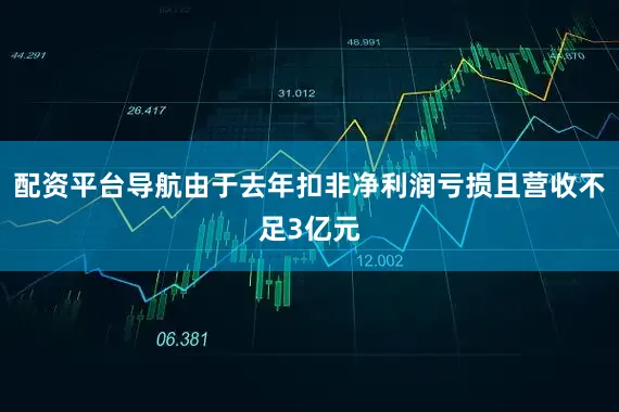 配资平台导航由于去年扣非净利润亏损且营收不足3亿元