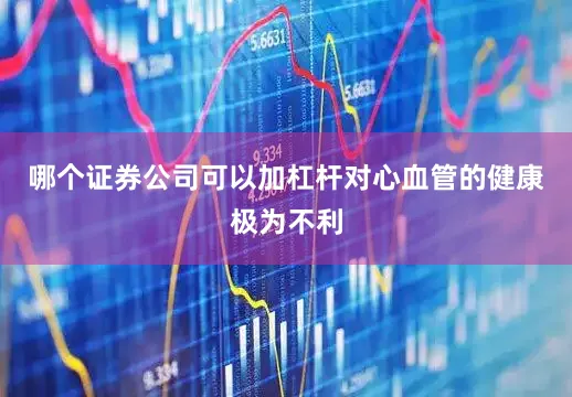 哪个证券公司可以加杠杆对心血管的健康极为不利